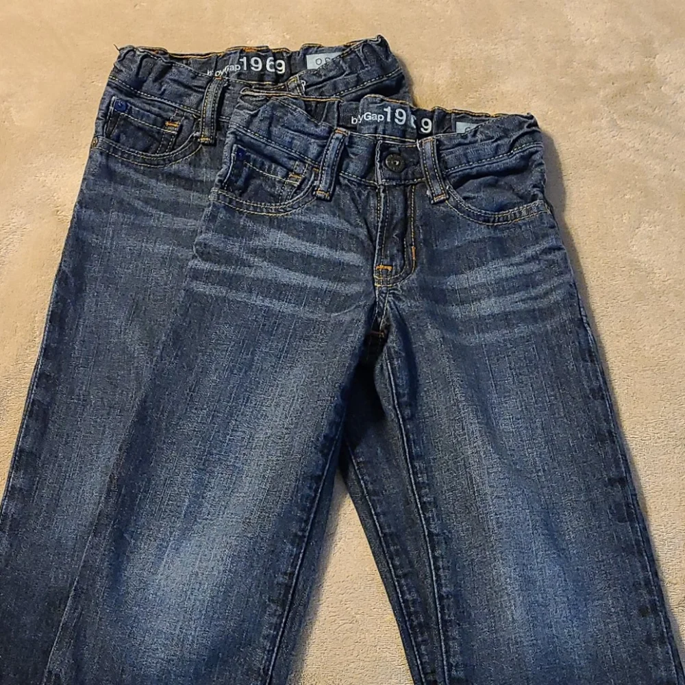 2 pair Gap Kids jeans 4